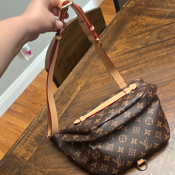 Brown and Tan Monogram Belt Bag - Picture 7 of 7